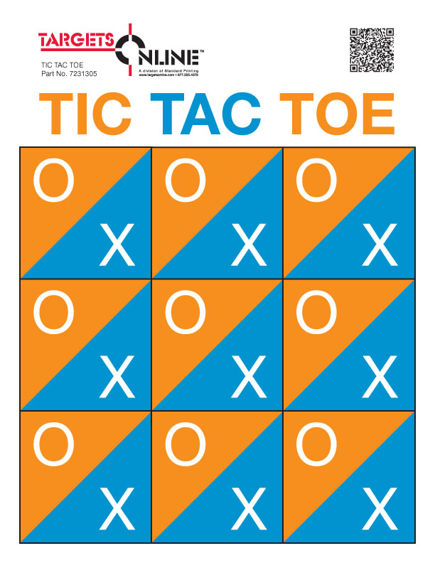TIC TAC TOE - Card Stock - Click Image to Close